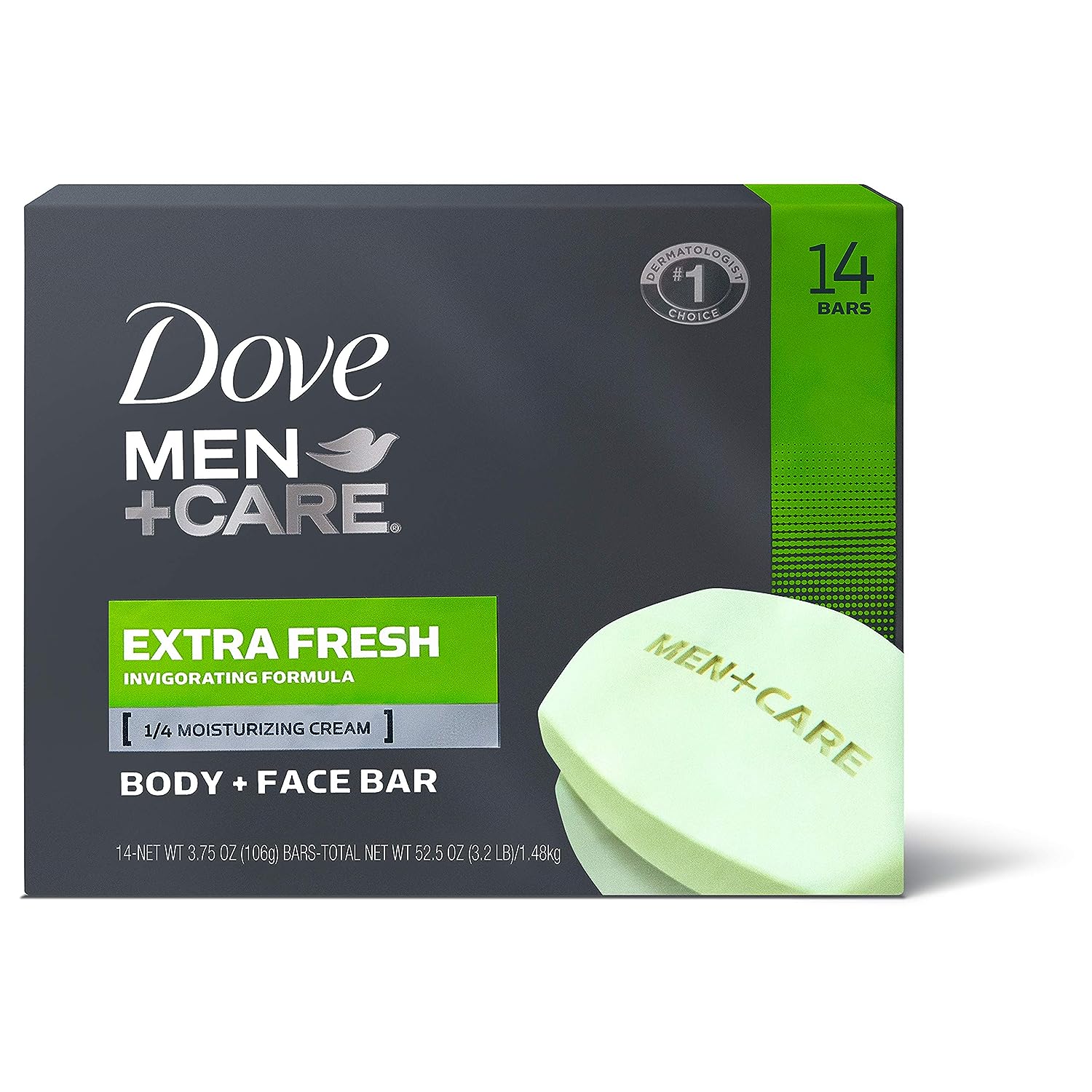 ''Dove Men + Care Extra Fresh bar SOAP (14/4 Oz Net Wt 56 Oz),, ()''