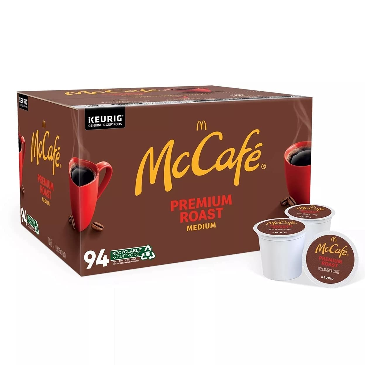 McCafe Premium Roast K-Cup COFFEE Pods (94 Count)