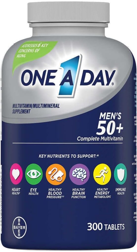''One A Day Men's 50 Plus Advantage Multi-VITAMINS, SPECIALPack of 300 Count''